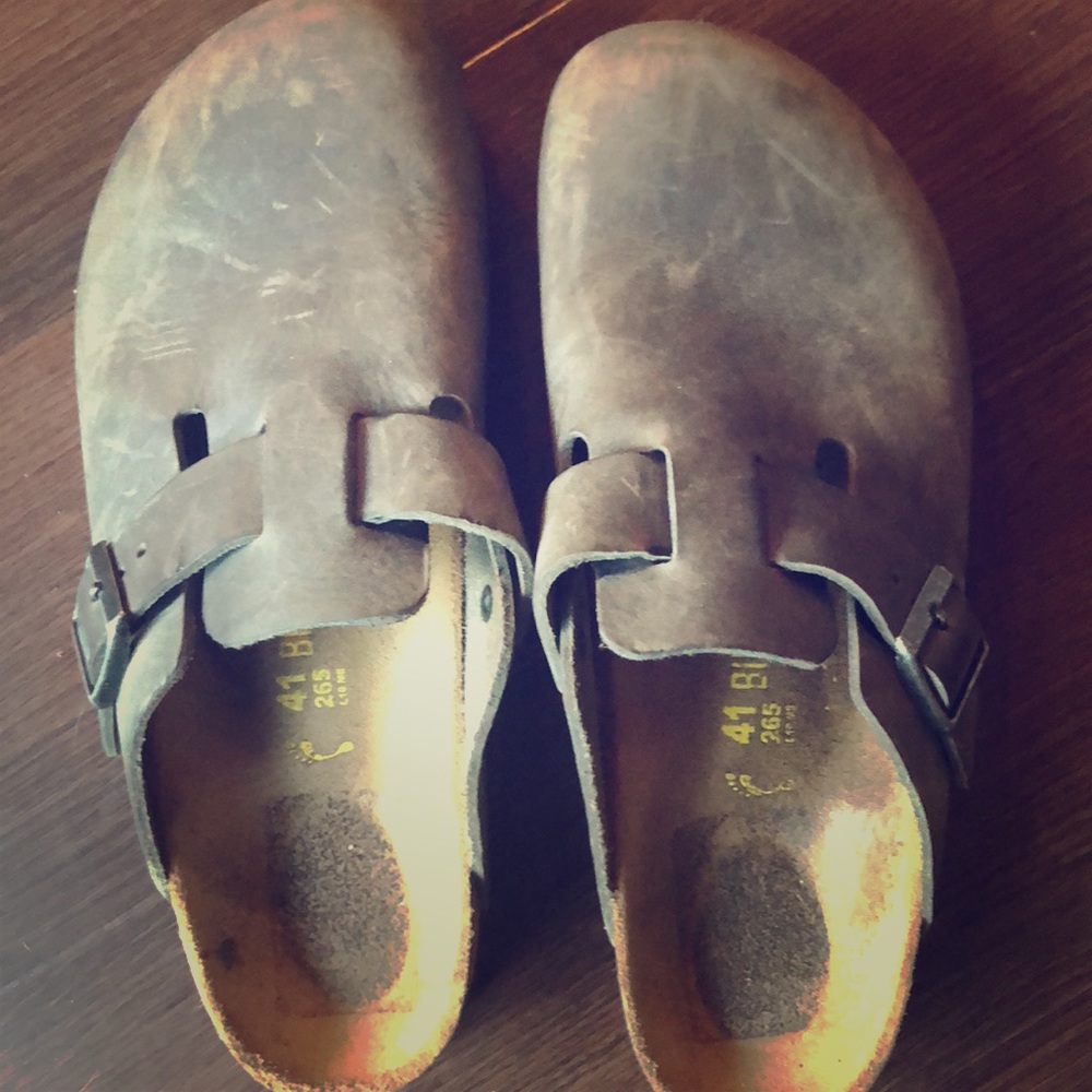 Charcoal Birkenstocks